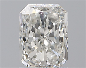 Picture of Natural Diamond 1.72 Carats, Radiant with  Cut, G Color, VVS1 Clarity and Certified by GIA