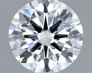 Picture of Lab Grown Diamond 1.03 Carats, Round with Ideal Cut, D Color, VVS1 Clarity and Certified by IGI