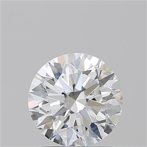 Picture of Natural Diamond 1.50 Carats, Round with Excellent Cut, E Color, IF Clarity and Certified by GIA