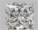 Natural Diamond 0.80 Carats, Princess with  Cut, E Color, VS2 Clarity and Certified by GIA