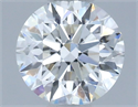 Natural Diamond 0.70 Carats, Round with Excellent Cut, H Color, SI1 Clarity and Certified by IGI