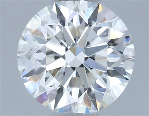 Picture of Natural Diamond 0.70 Carats, Round with Excellent Cut, H Color, SI1 Clarity and Certified by IGI