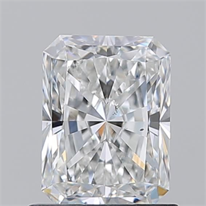 Picture of Natural Diamond 1.03 Carats, Radiant with  Cut, F Color, SI1 Clarity and Certified by GIA