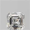 Natural Diamond 1.01 Carats, Asscher with  Cut, G Color, VS1 Clarity and Certified by GIA