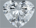 Natural Diamond 0.36 Carats, Heart with  Cut, D Color, VS1 Clarity and Certified by GIA