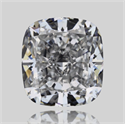 Diamante Natural 0.70 quilates, Del cojín , Color E, claridad VVS2 y certificado GIA