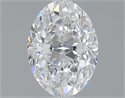 Natural Diamond 1.21 Carats, Oval with  Cut, D Color, SI1 Clarity and Certified by GIA
