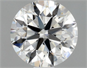Natural Diamond 0.85 Carats, Round with Excellent Cut, G Color, VVS1 Clarity and Certified by GIA
