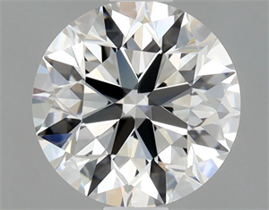 Picture of Natural Diamond 0.85 Carats, Round with Excellent Cut, G Color, VVS1 Clarity and Certified by GIA