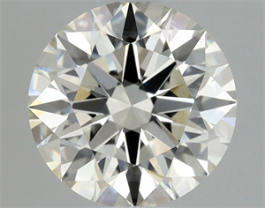 Picture of Natural Diamond 0.80 Carats, Round with Excellent Cut, J Color, VS2 Clarity and Certified by GIA