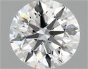 Del inventario de diamantes de laboratorio, 1.55 quilates, Redondo , Color E, claridad VS1 y certificado IGI