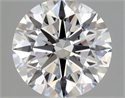 Natural Diamond 1.02 Carats, Round with Excellent Cut, E Color, VVS1 Clarity and Certified by GIA