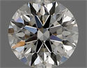 Diamante Natural 0.51 quilates, Redondo , Color I, claridad VS1 y certificado GIA