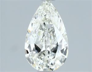 Picture of Natural Diamond 0.90 Carats, Pear with  Cut, I Color, VVS1 Clarity and Certified by IGI