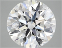 Del inventario de diamantes de laboratorio, 4.03 quilates, Redondo , Color E, claridad VVS2 y certificado IGI