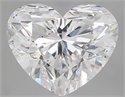 Natural Diamond 3.52 Carats, Heart with  Cut, D Color, SI1 Clarity and Certified by GIA