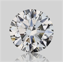 Natural Diamond 2.50 Carats, Round with Excellent Cut, H Color, SI2 Clarity and Certified by GIA