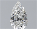 Natural Diamond 0.71 Carats, Pear with  Cut, E Color, VVS1 Clarity and Certified by GIA