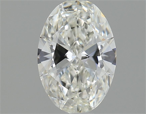 Picture of Natural Diamond 0.91 Carats, Oval with  Cut, I Color, VVS2 Clarity and Certified by GIA