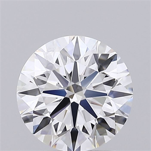 Picture of Lab Grown Diamond 1.54 Carats, Round with Ideal Cut, D Color, VS1 Clarity and Certified by IGI