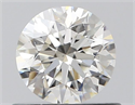 Diamante Natural 0.59 quilates, Redondo , Color I, claridad VS2 y certificado GIA