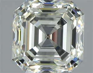 Foto Diamante Natural 1.30 quilates, Asscher , Color L, claridad VS1 y certificado GIA de
