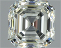 Natural Diamond 1.30 Carats, Asscher with  Cut, L Color, VS1 Clarity and Certified by GIA