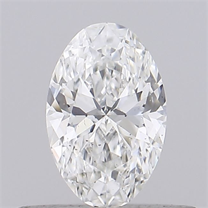Picture of Natural Diamond 0.31 Carats, Oval with  Cut, F Color, SI1 Clarity and Certified by GIA