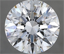 Natural Diamond 3.50 Carats, Round with Excellent Cut, D Color, VVS1 Clarity and Certified by GIA