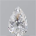 Natural Diamond 0.70 Carats, Pear with  Cut, E Color, VS1 Clarity and Certified by GIA