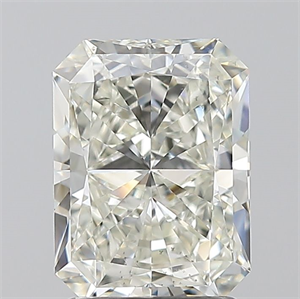 Foto Diamante Natural 2.01 quilates, Radiante , Color J, claridad SI1 y certificado GIA de