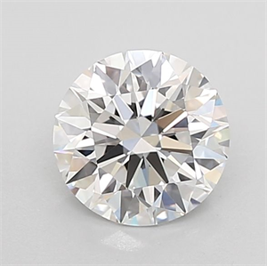 Picture of Lab Grown Diamond 1.04 Carats, Round with Ideal Cut, D Color, VVS2 Clarity and Certified by IGI