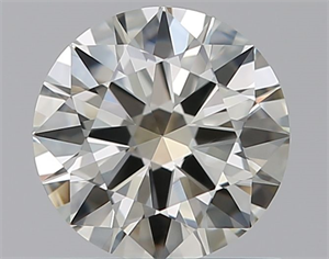 Picture of Natural Diamond 0.70 Carats, Round with Excellent Cut, M Color, VVS2 Clarity and Certified by GIA