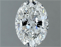 Diamante Natural 1.01 quilates, Ovalado , Color G, claridad SI2 y certificado GIA