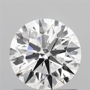 Picture of Lab Grown Diamond 1.09 Carats, Round with Ideal Cut, D Color, VVS2 Clarity and Certified by IGI