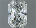 Natural Diamond 0.71 Carats, Radiant with  Cut, H Color, VS1 Clarity and Certified by GIA
