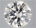 Lab Grown Diamond 6.01 Carats, Round with Excellent Cut, E Color, VVS2 Clarity and Certified by IGI