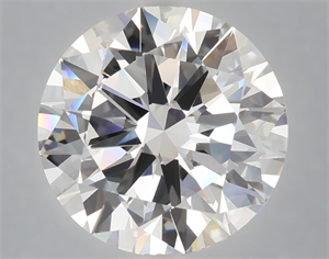 Picture of Lab Grown Diamond 6.01 Carats, Round with Excellent Cut, E Color, VVS2 Clarity and Certified by IGI