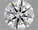 Lab Grown Diamond 1.16 Carats, Round with Excellent Cut, D Color, VS2 Clarity and Certified by GIA