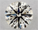 Diamante Natural 0.75 quilates, Redondo , Color K, claridad SI2 y certificado GIA