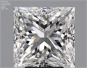 Natural Diamond 5.02 Carats, Princess with  Cut, H Color, VS2 Clarity and Certified by GIA