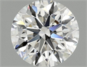Del inventario de diamantes de laboratorio, 1.56 quilates, Redondo , Color F, claridad VS1 y certificado IGI
