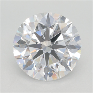Picture of Lab Grown Diamond 5.71 Carats, Round with Excellent Cut, E Color, VVS1 Clarity and Certified by GIA