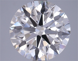 Picture of Lab Grown Diamond 4.81 Carats, Round with Ideal Cut, G Color, VS2 Clarity and Certified by IGI
