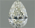 Natural Diamond 0.70 Carats, Pear with  Cut, K Color, IF Clarity and Certified by IGI