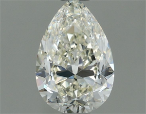 Picture of Natural Diamond 0.70 Carats, Pear with  Cut, K Color, IF Clarity and Certified by IGI