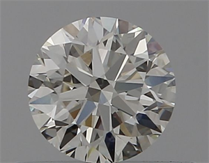 Foto Diamante Natural 0.41 quilates, Redondo , Color J, claridad VVS1 y certificado GIA de