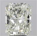 Natural Diamond 4.51 Carats, Radiant with  Cut, K Color, VS1 Clarity and Certified by GIA
