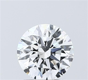 Picture of Lab Grown Diamond 1.50 Carats, Round with Ideal Cut, D Color, VVS2 Clarity and Certified by IGI