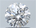 Diamante Natural 0.70 quilates, Redondo , Color E, claridad VS1 y certificado GIA